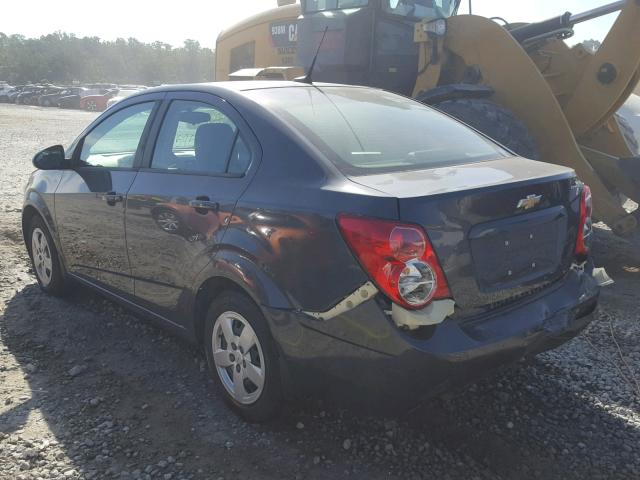 1G1JA5SH4D4218290 - 2013 CHEVROLET SONIC LS 石墨色 照片 3