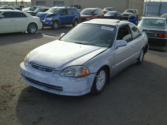 1HGEJ8241VL130653 - 1997 HONDA CIVIC EX SILVER photo 2