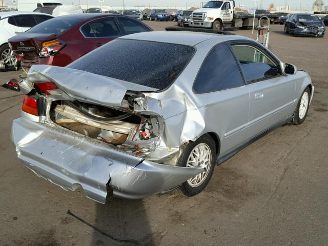 1HGEJ8241VL130653 - 1997 HONDA CIVIC EX SILVER photo 4