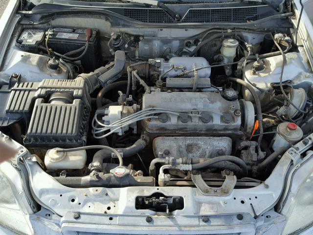 1HGEJ8241VL130653 - 1997 HONDA CIVIC EX SILVER photo 7