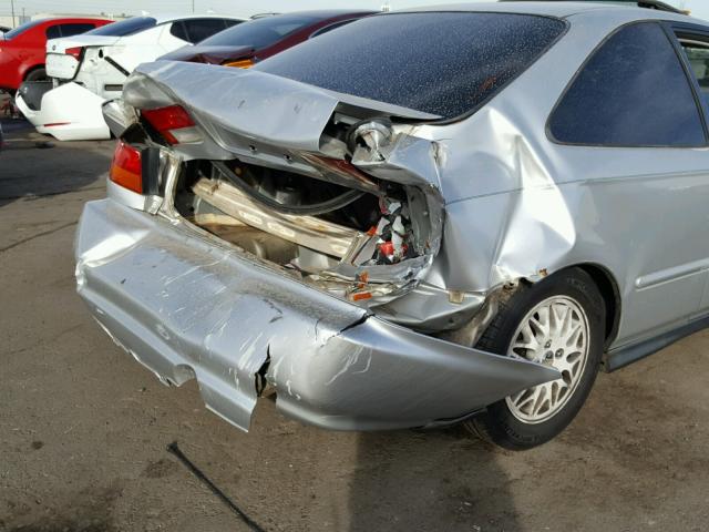 1HGEJ8241VL130653 - 1997 HONDA CIVIC EX SILVER photo 9