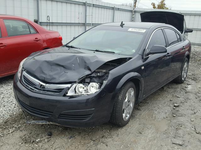 1G8ZS57B19F142089 - 2009 SATURN AURA XE BLACK photo 2