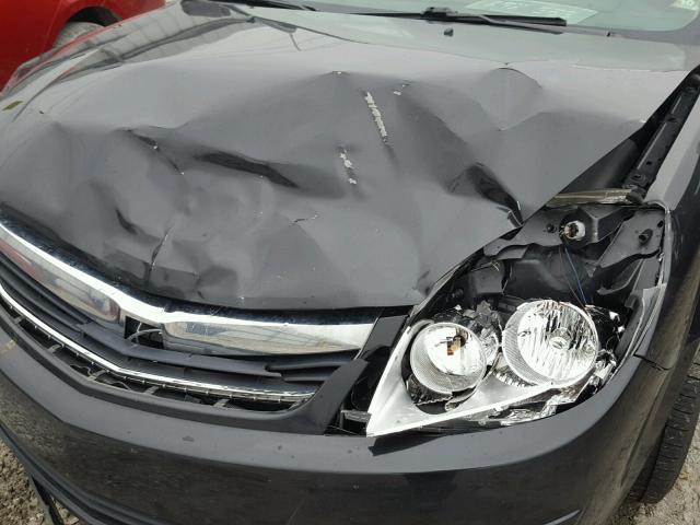 1G8ZS57B19F142089 - 2009 SATURN AURA XE BLACK photo 9