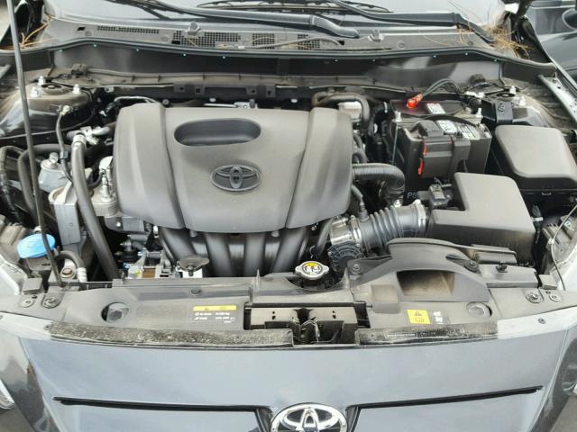 3MYDLBYV6HY157605 - 2017 TOYOTA YARIS IA BLACK photo 7