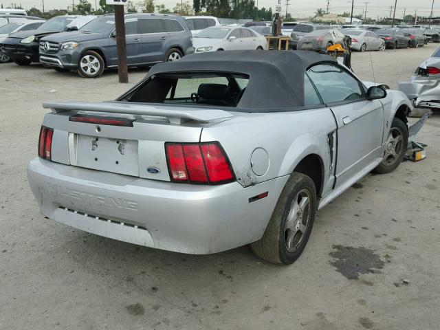 1FAFP44433F440876 - 2003 FORD MUSTANG SILVER photo 4