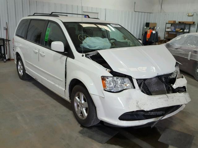 2C4RDGCG8CR203922 - 2012 DODGE GRAND CARA WHITE photo 1