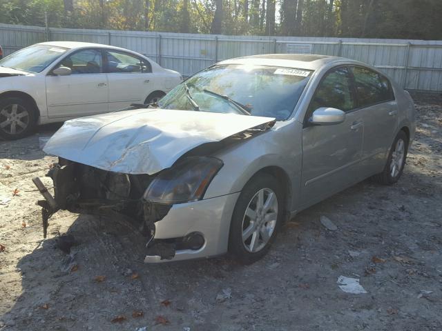 1N4BA41E36C860706 - 2006 NISSAN MAXIMA SE SILVER photo 2