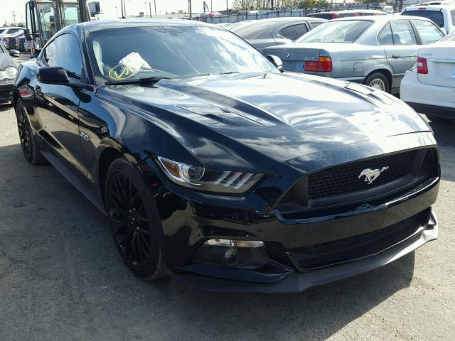 1FA6P8CF4H5247594 - 2017 FORD MUSTANG GT BLACK photo 1