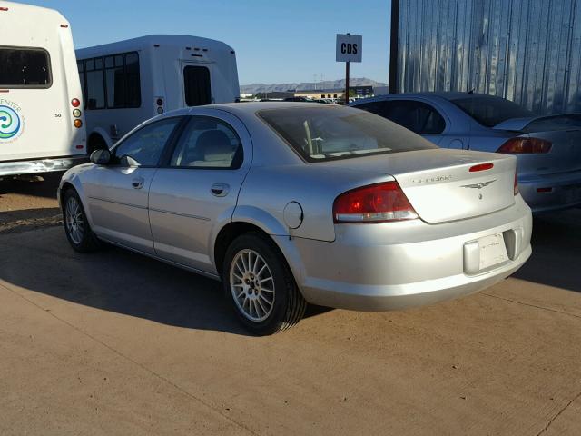 1C3EL46X14N274314 - 2004 CHRYSLER SEBRING LX SILVER photo 3