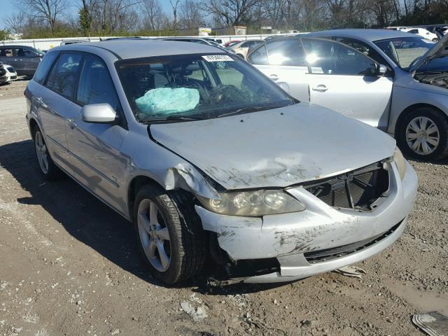 1YVFP82D845N76037 - 2004 MAZDA 6 S SILVER photo 1