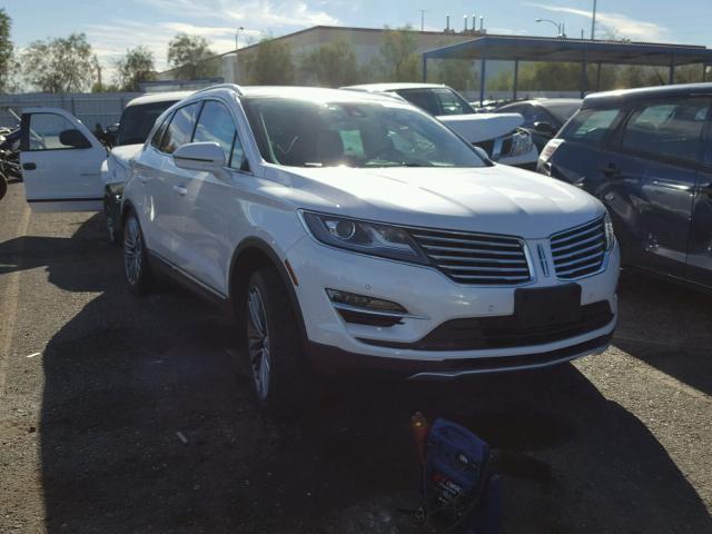 5LMTJ2AH5FUJ46933 - 2015 LINCOLN MKC WHITE photo 1