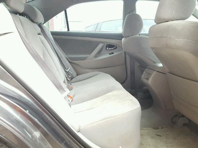 4T1BE46K79U879492 - 2009 TOYOTA CAMRY BASE GRAY photo 6