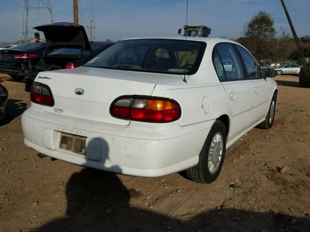 1G1ND52J7Y6348554 - 2000 CHEVROLET MALIBU WHITE photo 4