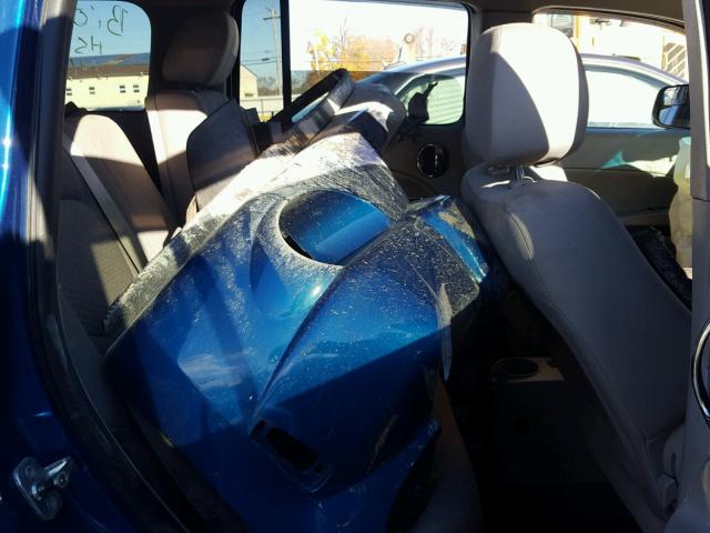3GNBAADBXAS597215 - 2010 CHEVROLET HHR LS BLUE photo 6