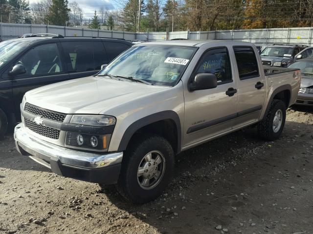 1GCDT138658200969 - 2005 CHEVROLET COLORADO SILVER photo 2