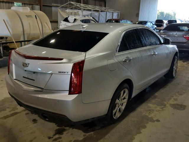 1G6AB5RX2G0124019 - 2016 CADILLAC ATS LUXURY SILVER photo 4