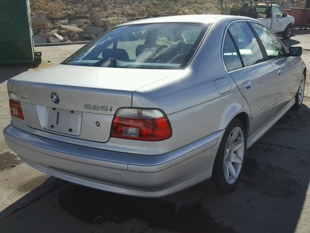 WBADT43483GY99360 - 2003 BMW 525 I AUTO SILVER photo 4