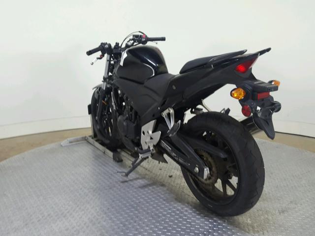 MLHPC4462E5101348 - 2014 HONDA CBR500 R BLACK photo 6