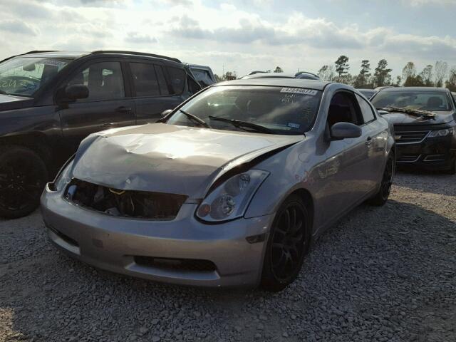 JNKCV54E45M419727 - 2005 INFINITI G35 GRAY photo 2