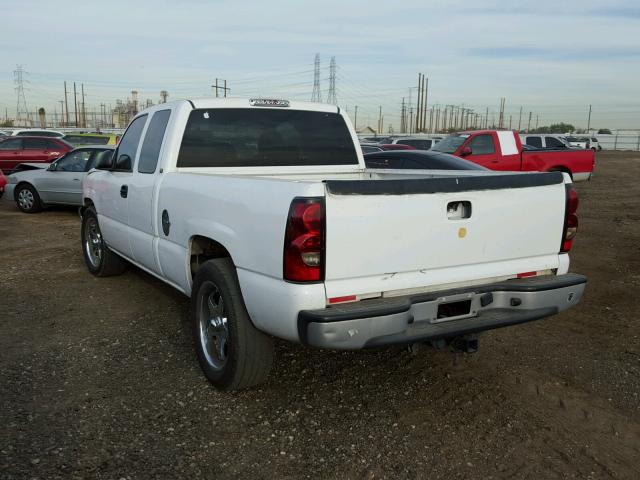 1GCEC19X15Z273373 - 2005 CHEVROLET SILVERADO WHITE photo 3