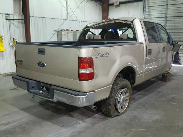 1FTRW14WX7KC68434 - 2007 FORD F150 SUPER TAN photo 4