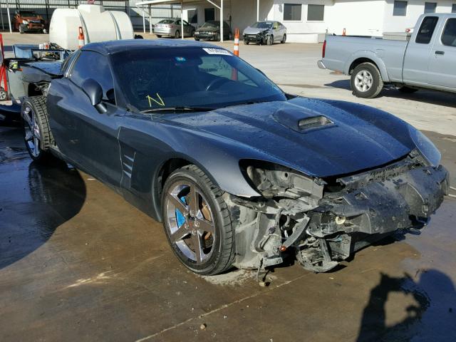 1G1YY25W495101927 - 2009 CHEVROLET CORVETTE GRAY photo 1