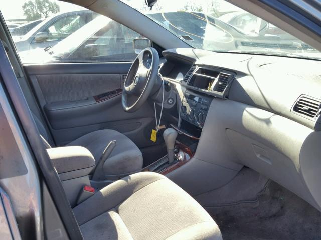 1NXBR30EX6Z671989 - 2006 TOYOTA COROLLA CE GRAY photo 5