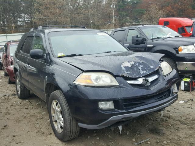 2HNYD18626H504182 - 2006 ACURA MDX TOURIN BLACK photo 1