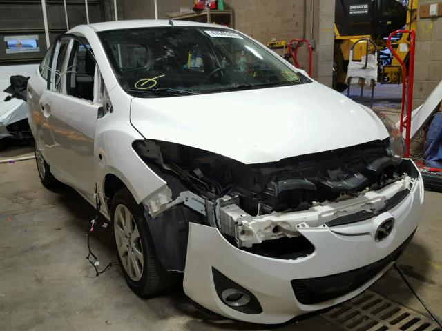 JM1DE1LY1D0162980 - 2013 MAZDA MAZDA2 WHITE photo 1