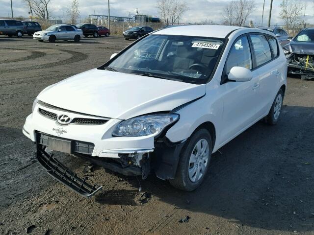 KMHDB8AE5BU108254 - 2011 HYUNDAI ELANTRA TO WHITE photo 2