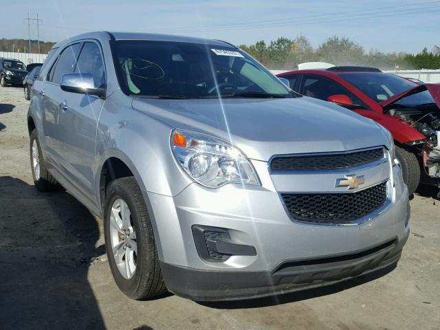 1GNALBEK3DZ104296 - 2013 CHEVROLET EQUINOX LS SILVER photo 1