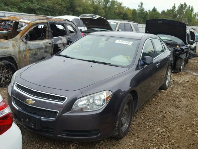 1G1ZA5EUXBF342402 - 2011 CHEVROLET MALIBU LS გრაფიტი ფოტო 2