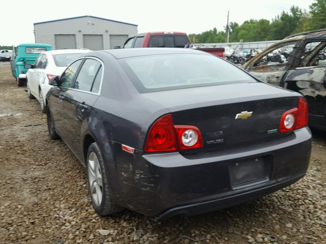 1G1ZA5EUXBF342402 - 2011 CHEVROLET MALIBU LS გრაფიტი ფოტო 3