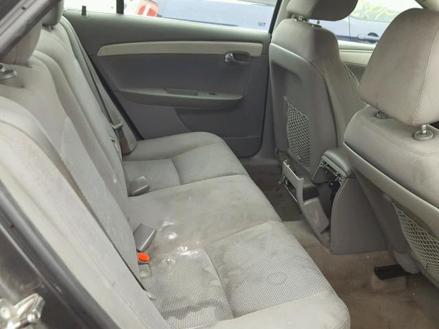 1G1ZA5EUXBF342402 - 2011 CHEVROLET MALIBU LS გრაფიტი ფოტო 6