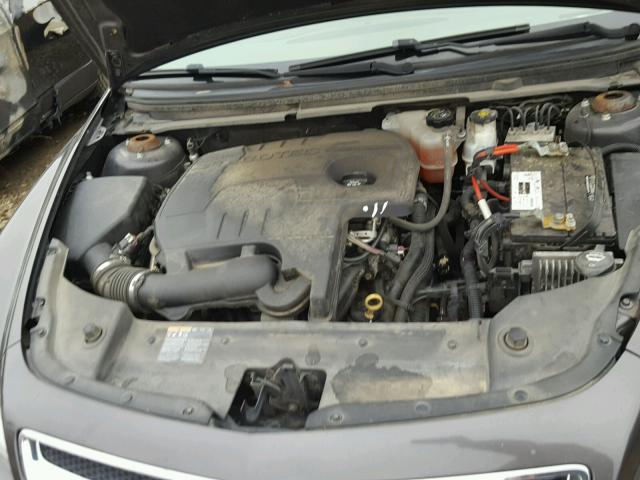 1G1ZA5EUXBF342402 - 2011 CHEVROLET MALIBU LS გრაფიტი ფოტო 7