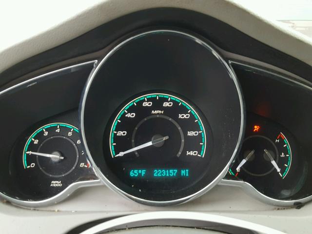 1G1ZA5EUXBF342402 - 2011 CHEVROLET MALIBU LS გრაფიტი ფოტო 8