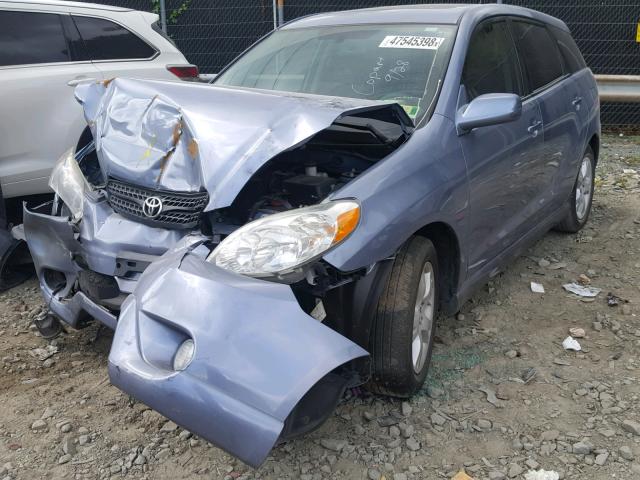 2T1KR30E16C616929 - 2006 TOYOTA COROLLA MA BLUE photo 2