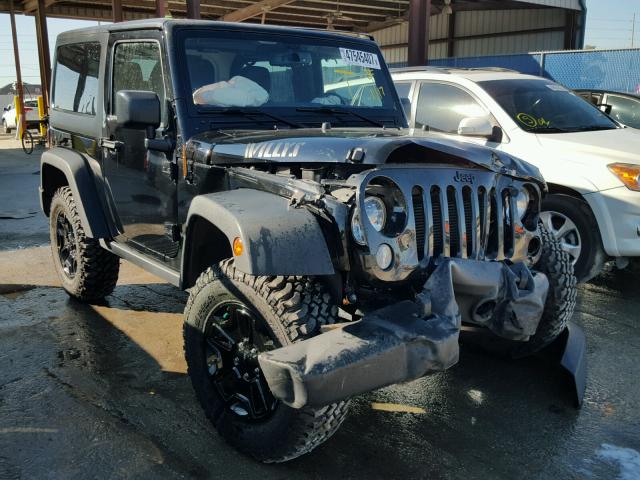 1C4AJWAG9FL645432 - 2015 JEEP WRANGLER S 黑色 照片 1