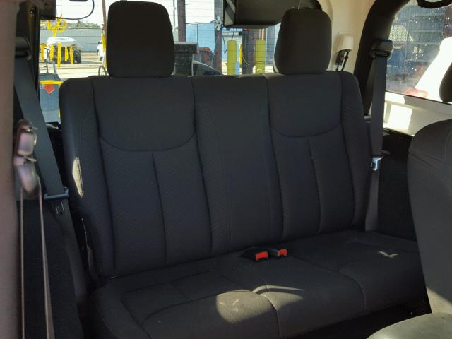 1C4AJWAG9FL645432 - 2015 JEEP WRANGLER S 黑色 照片 6