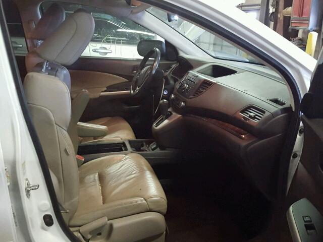 5J6RM4H79CL000130 - 2012 HONDA CR-V EXL 白色 照片 5