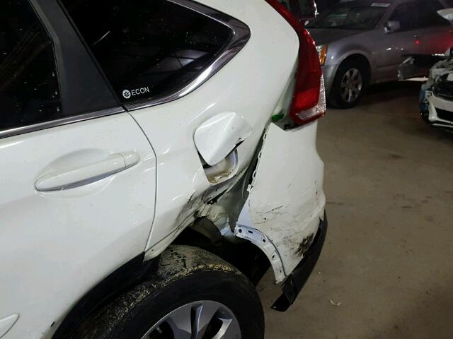 5J6RM4H79CL000130 - 2012 HONDA CR-V EXL 白色 照片 9
