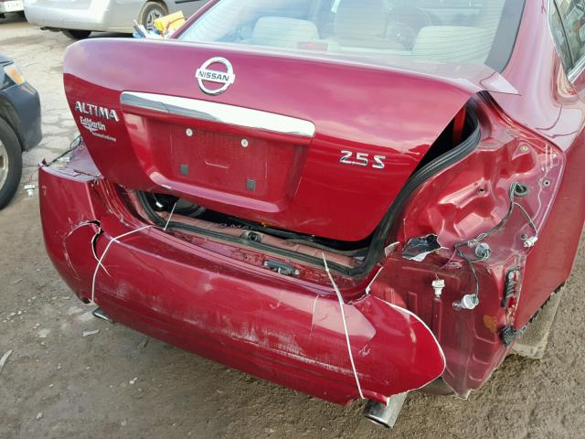 1N4AL21E98C138413 - 2008 NISSAN ALTIMA 2.5 RED photo 9