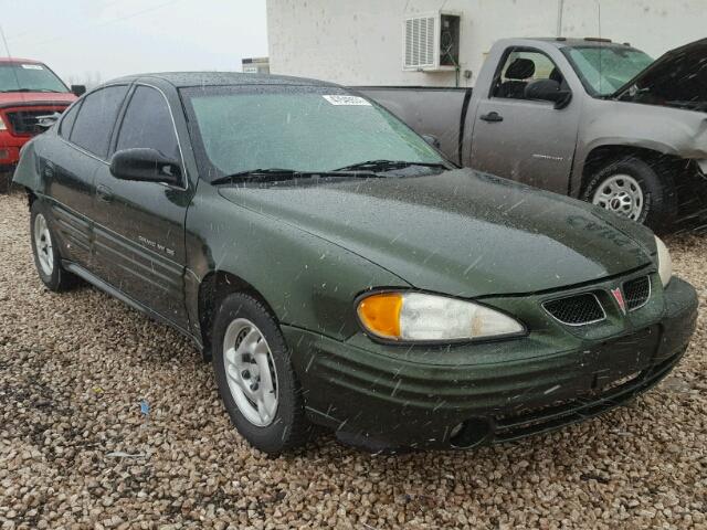 1G2NE52T6YM738230 - 2000 PONTIAC GRAND AM S GREEN photo 1