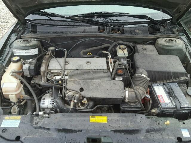 1G2NE52T6YM738230 - 2000 PONTIAC GRAND AM S GREEN photo 7