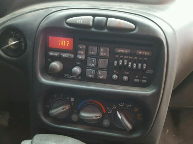 1G2NE52T6YM738230 - 2000 PONTIAC GRAND AM S GREEN photo 9