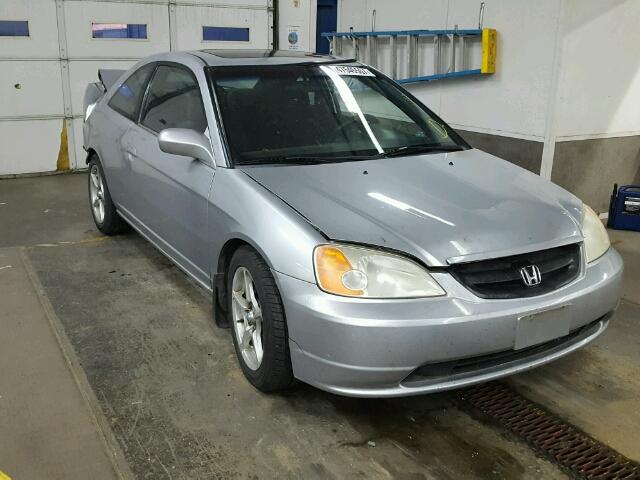 1HGEM21901L061336 - 2001 HONDA CIVIC SI SILVER photo 1