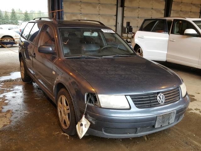 WVWLH63B01E033008 - 2001 VOLKSWAGEN PASSAT GLX BLACK photo 1
