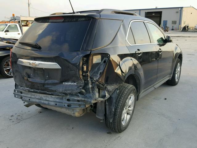 2GNALBEK7E6141350 - 2014 CHEVROLET EQUINOX LT BLACK photo 4