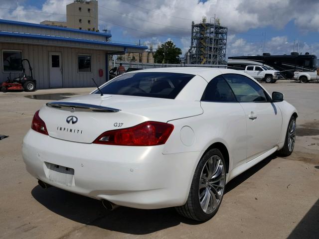 JN1CV6FE4BM953426 - 2011 INFINITI G37 BASE WHITE photo 4