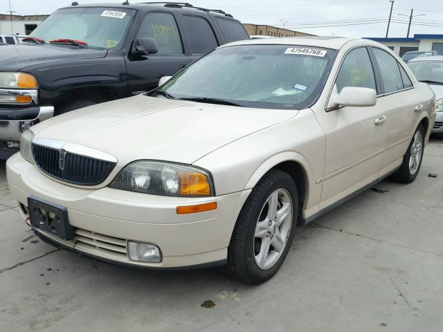 1LNHM87A21Y660401 - 2001 LINCOLN LS BEIGE photo 2